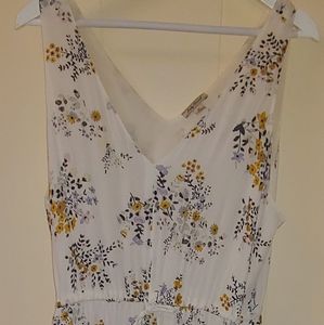 Lucky Brand Maxi sun dress white XL